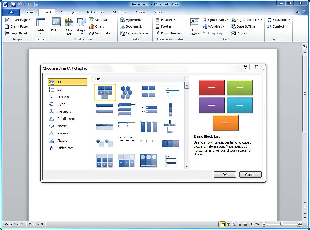 Microsoft Office 2010 Smartart Download