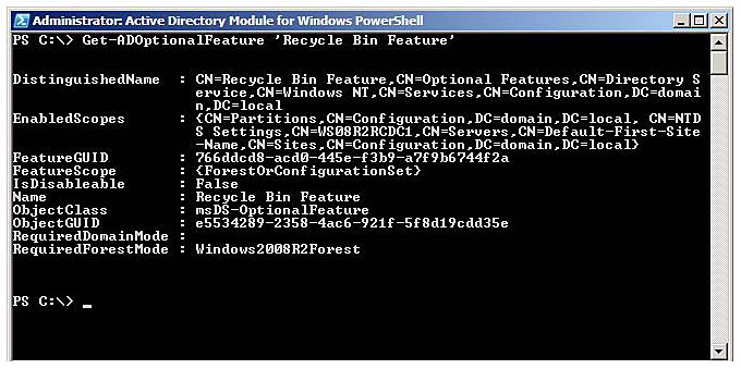 Password Requirements Active Directory 2012 Recycle