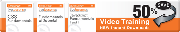 Save 50% on LiveLessons