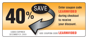 Save 40% on Video Training