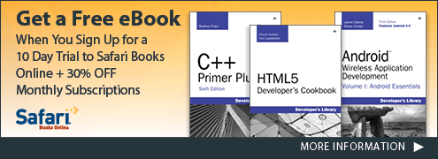 Safari Books Online: Get a Free eBook