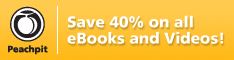 Save 40% on all eBooks and Videos with Peachpit