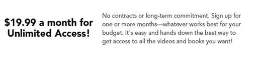 $19.99 a month for Unlimited Access
