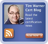 Tim Warner's Certification blog