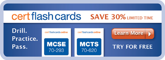 Try Cert Flash Cards FREE