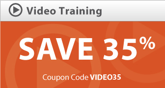 Save 35% on Video Training