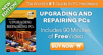 Upgrading and Repairing PCs, 20th Edition from Que Publishing