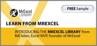 The MrExcel Library by Bill Jelen