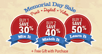 Memorial Day Sale from Que Publishing