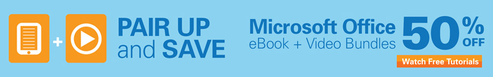 Pair Up and Save 50% on Microsoft Office Bundles from Que