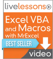Excel VBA and Macros with MrExcel LiveLessons (Video Training), (Downloadable Video)