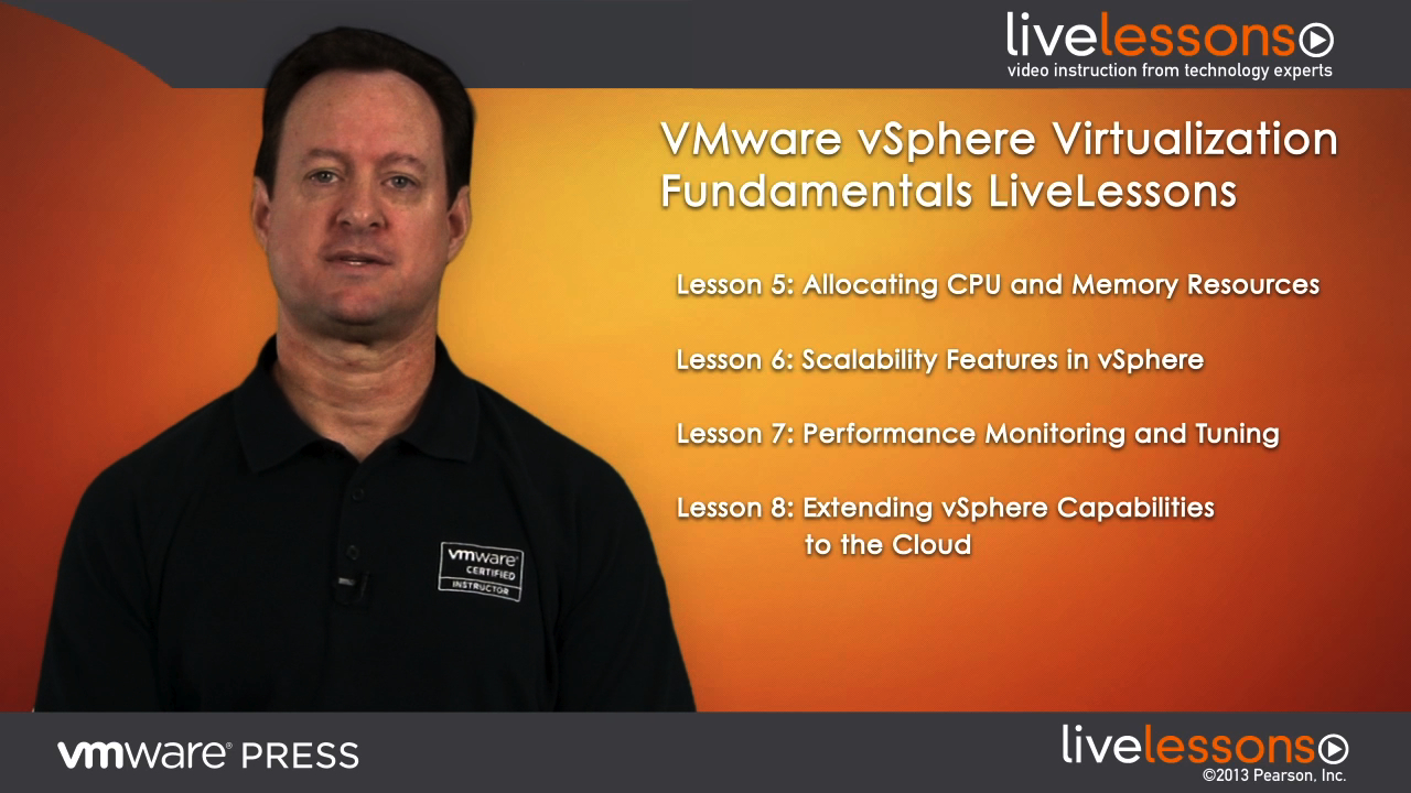 VMware vSphere Virtualization Fundamentals LiveLessons (Video Training), Downloadable