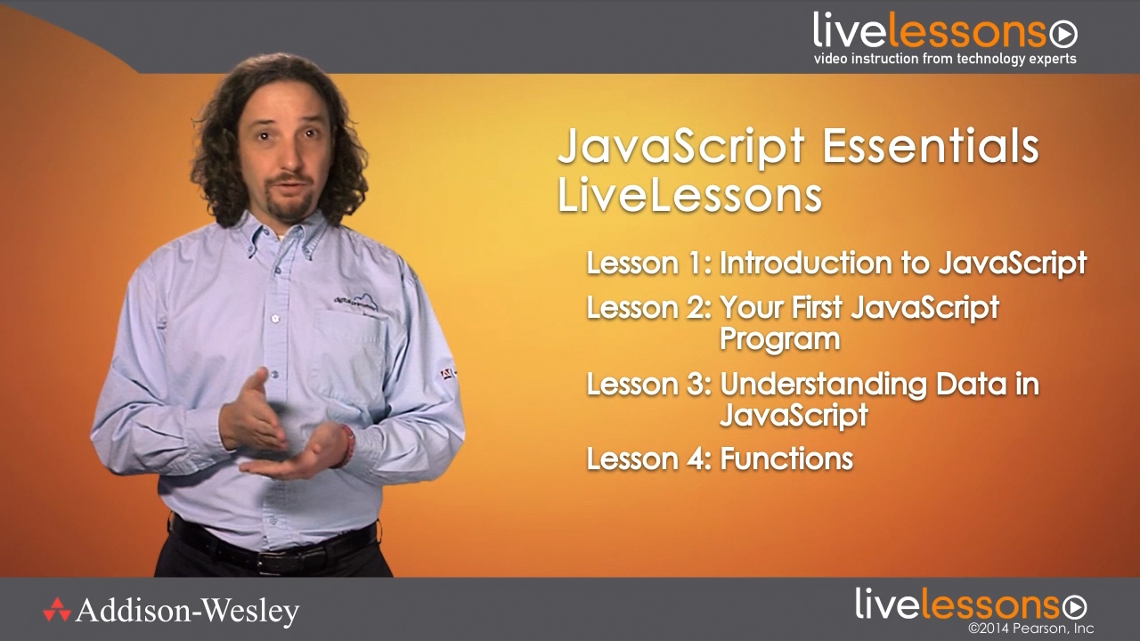 JavaScript Essentials - LiveLessons (Video Training), Downloadable