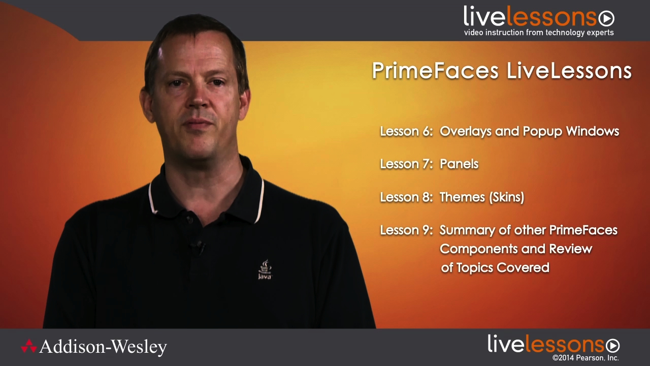 PrimeFaces LiveLessons (Video Training), Downloadable Version