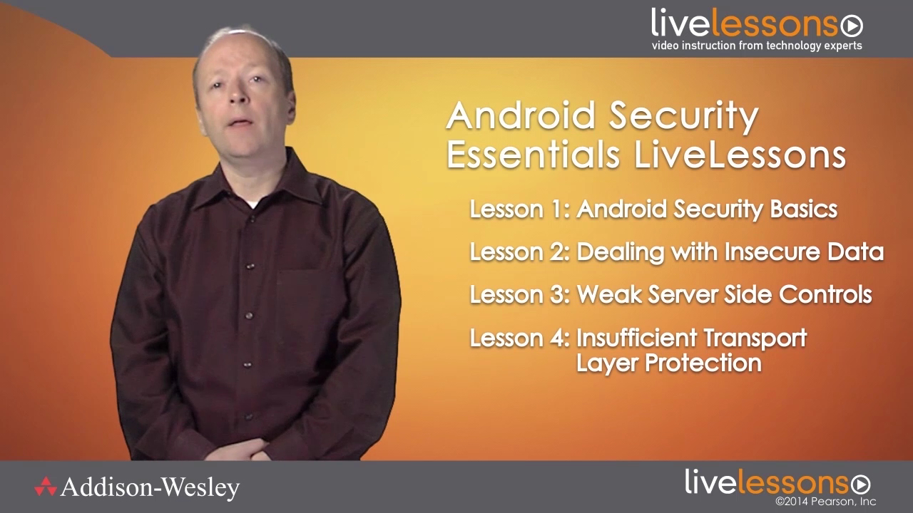 Android Security Essentials LiveLessons (Video Training), Downloadable