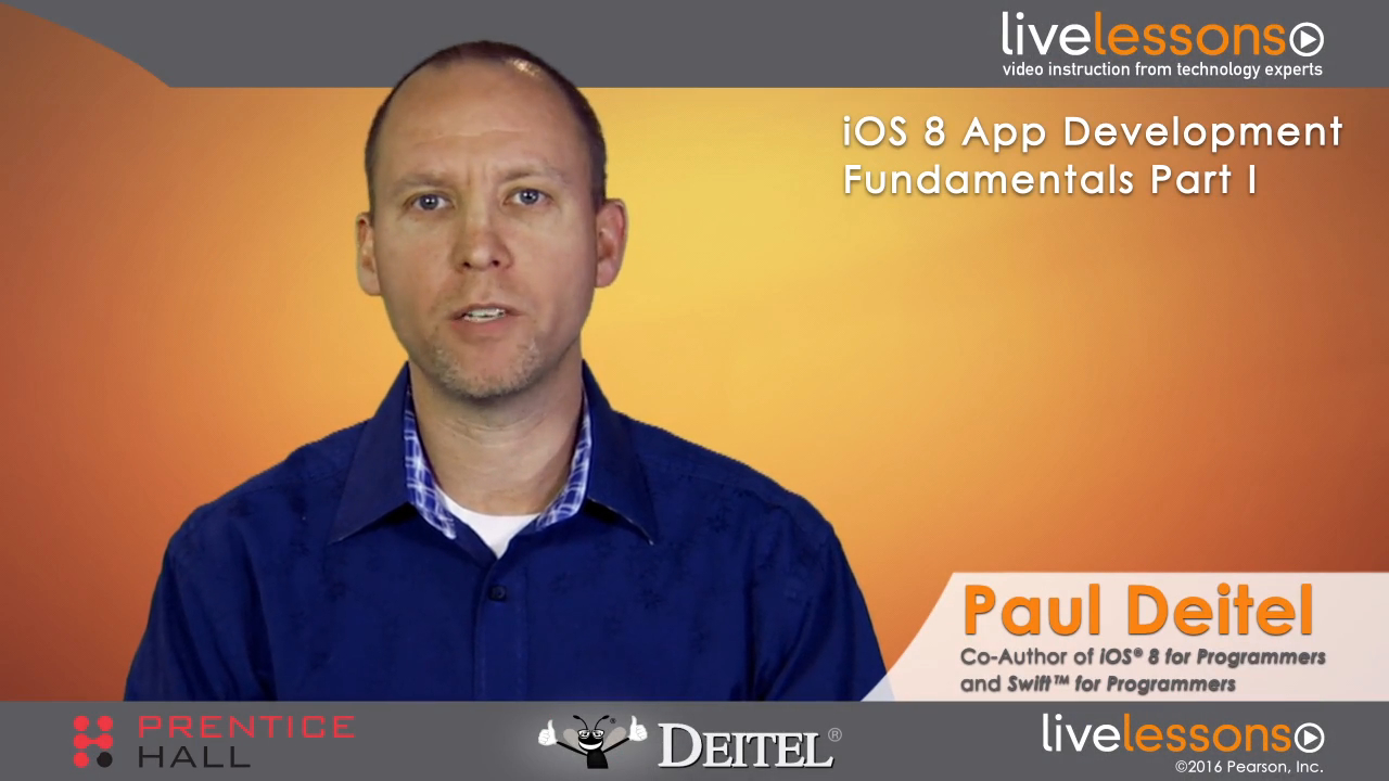 iOS 8 App Development Fundamentals with Swift LiveLessons Part I of II (Video Training)