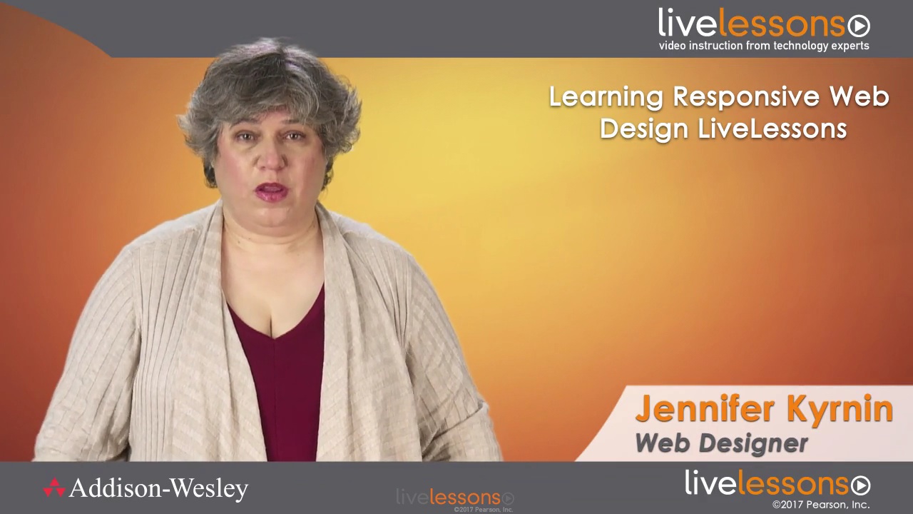 Learning Responsive Web Design LiveLessons (Video Training)
