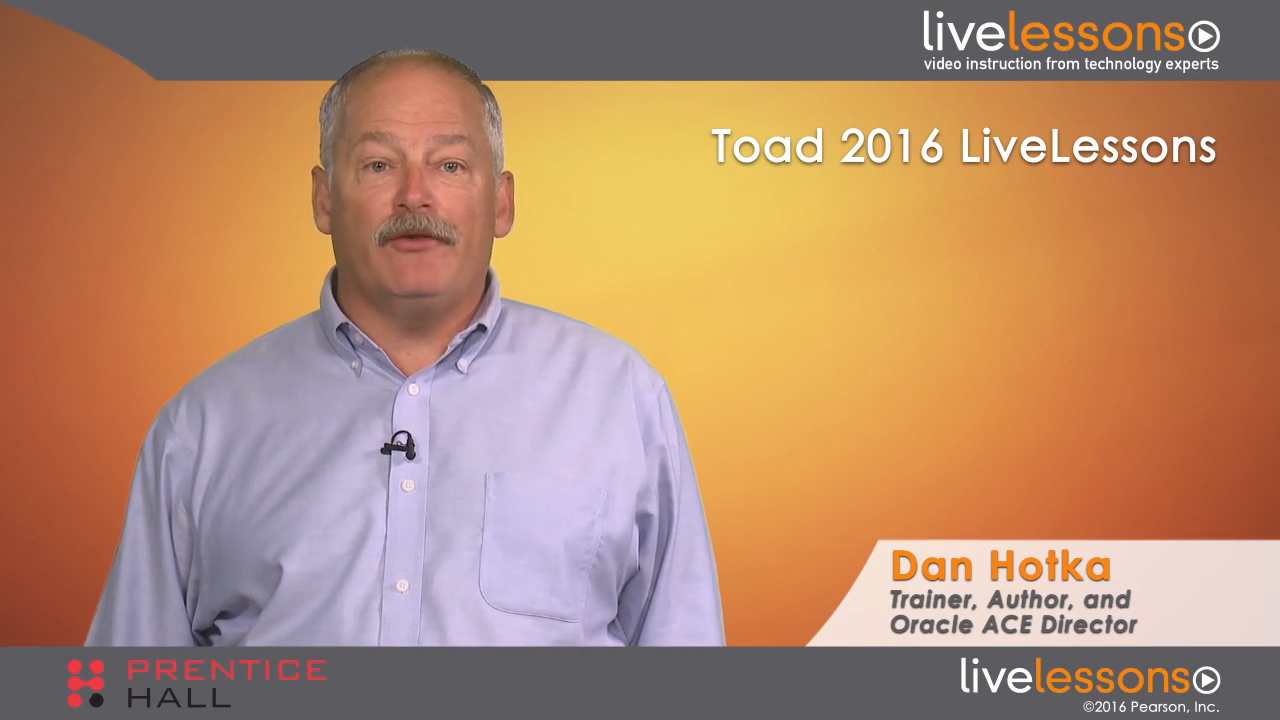 Toad for Oracle LiveLessons