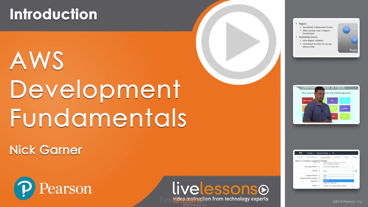 AWS Development Fundamentals LiveLessons