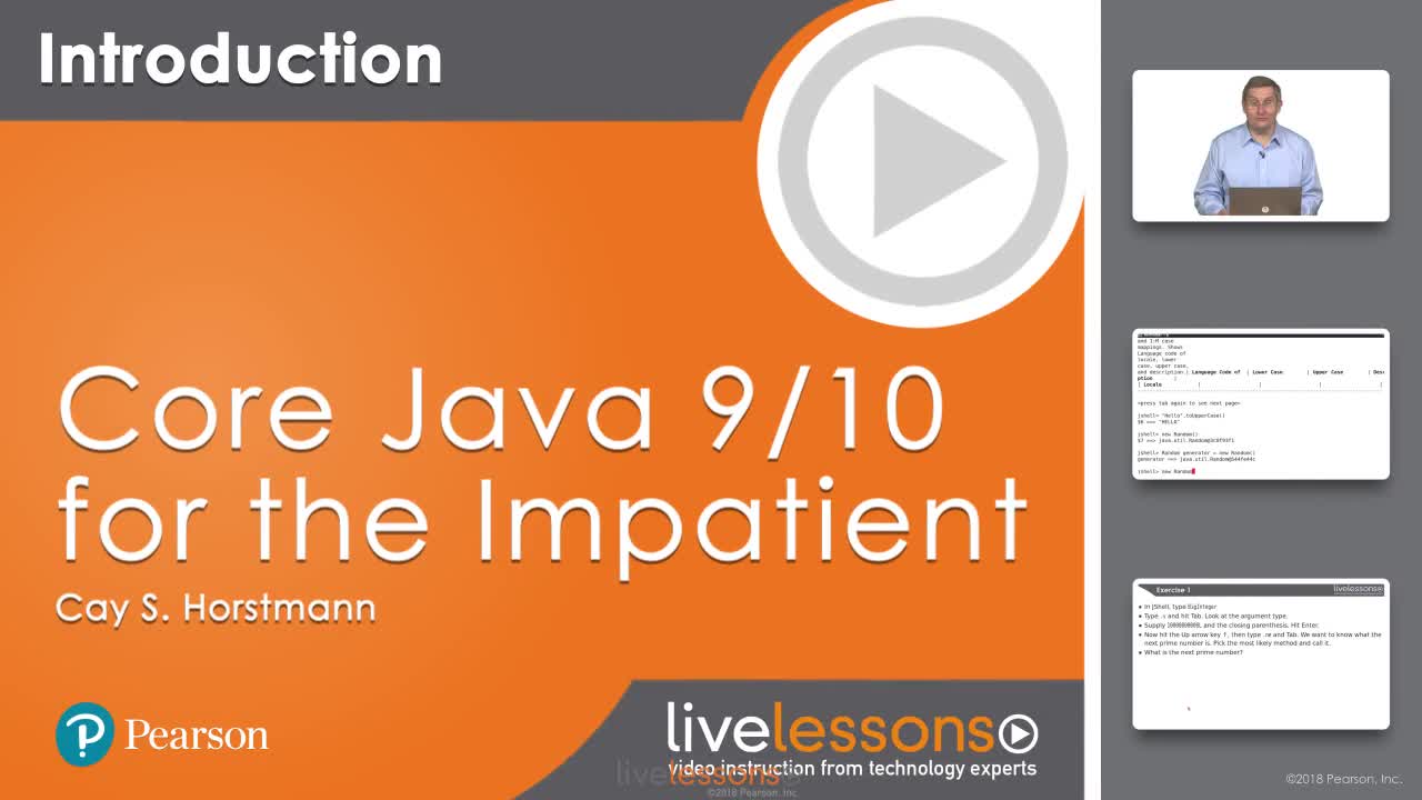 Core Java 11 for the Impatient LiveLessons (Video Training)
