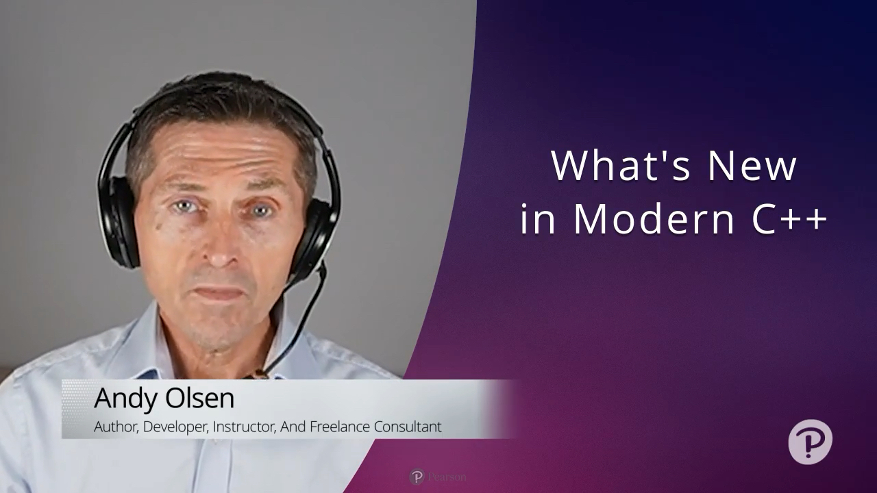 What's New in Modern C++ (Video Course)