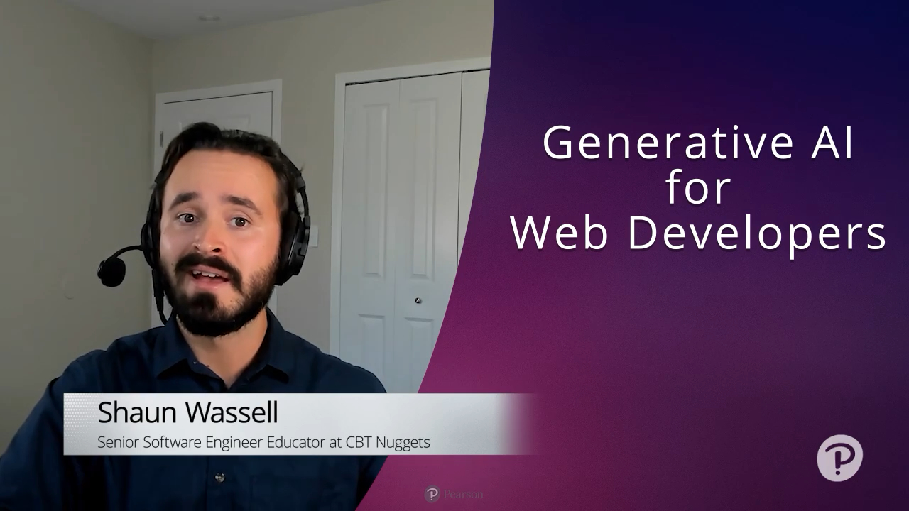 Generative AI for Web Developers (Video Course)