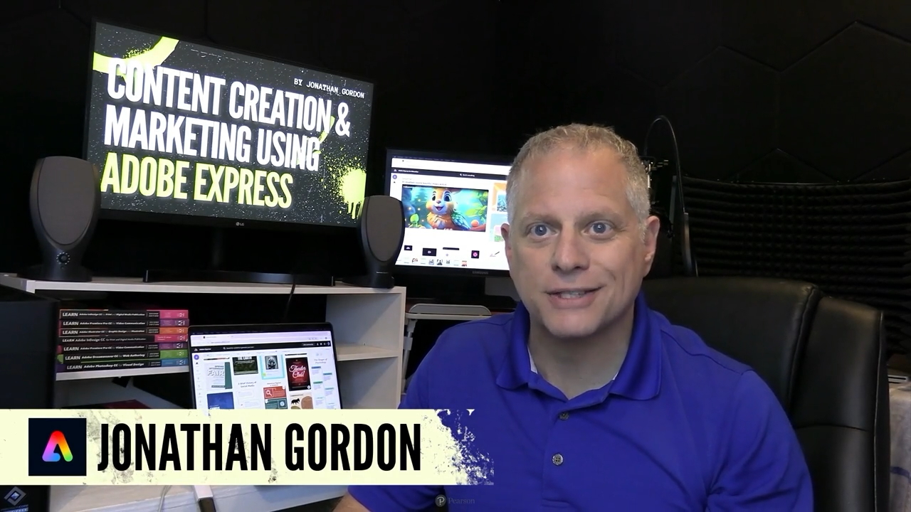 Content Creation & Marketing Using Adobe Express (Video Course)