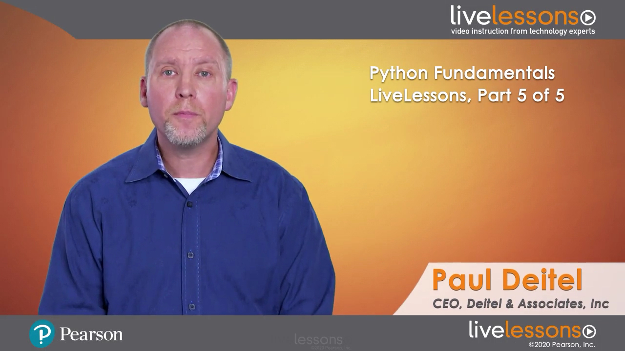 Python Fundamentals LiveLessons, Part V (Video Training) : Machine Learning with Classification, Regression & Clustering; Deep Learning with Convolutional & Recurrent Neural Networks; Big Data with Hadoop®, Spark, NoSQL & IoT