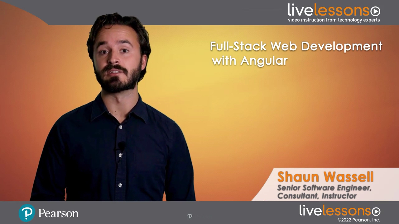 Full-Stack Web Development with Angular LiveLessons (video training)