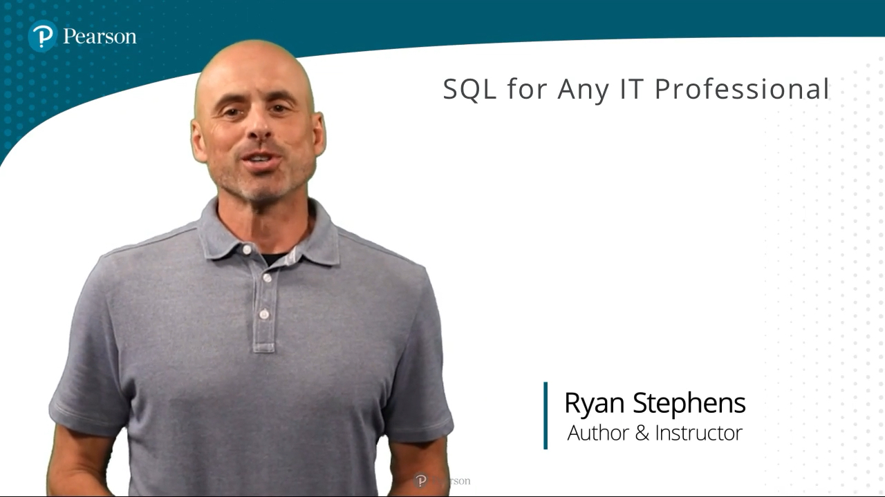 SQL for Any IT Professional LiveLessons (Video Training)