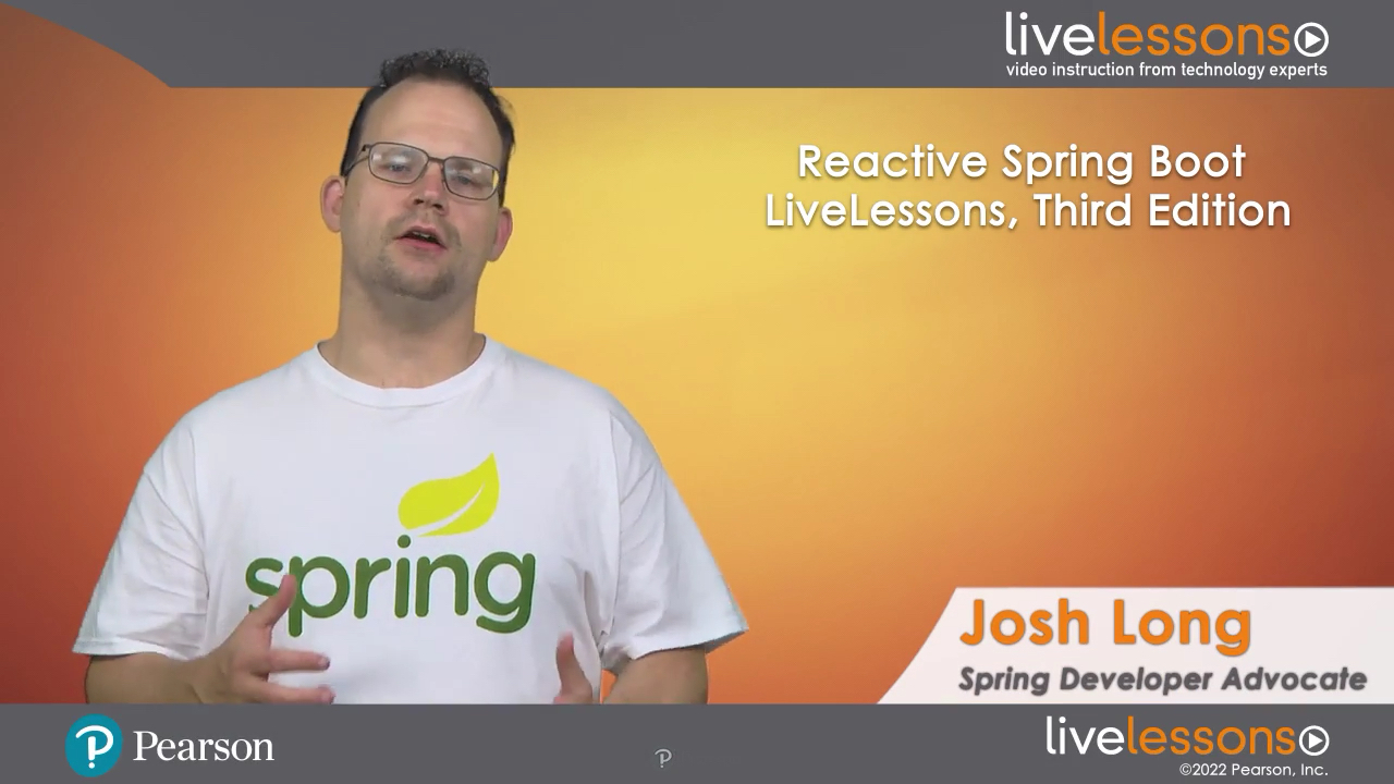 Reactive Spring Boot LiveLessons (Video Training), 3rd Edition