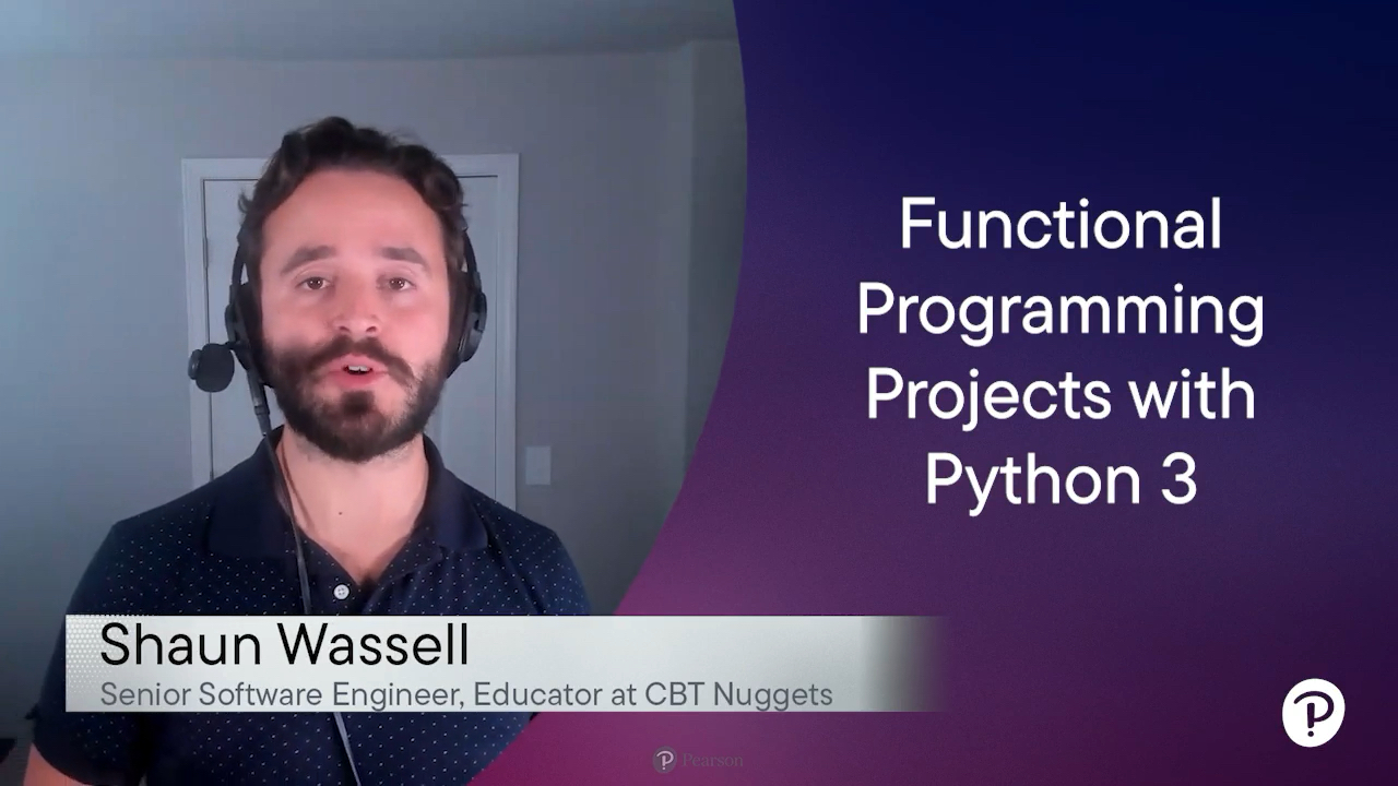 Functional Programming Projects with Python 3 (Video Course)