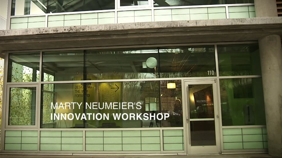 Marty Neumeier's INNOVATION WORKSHOP: Brand Strategy + Design Thinking = Transformation, DVD