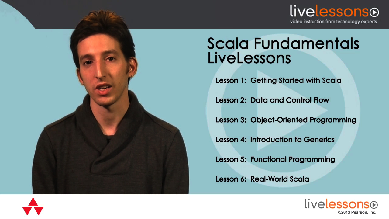 Scala Fundamentals LiveLessons (Video Training), Downloadable Version
