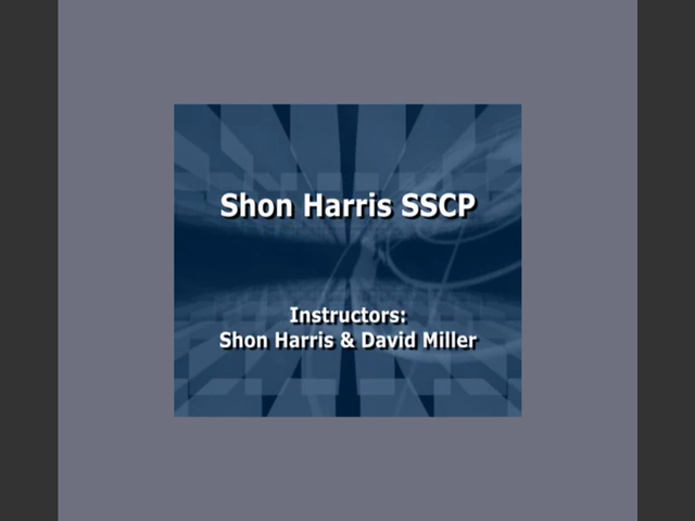 SSCP Video Course