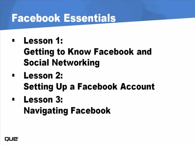 Facebook Essentials (Video Training), 2nd Edition