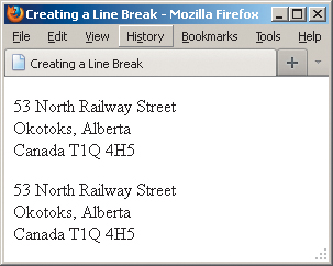 linebreak