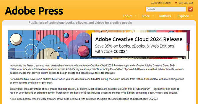 Adobe Press on Peachpit.com