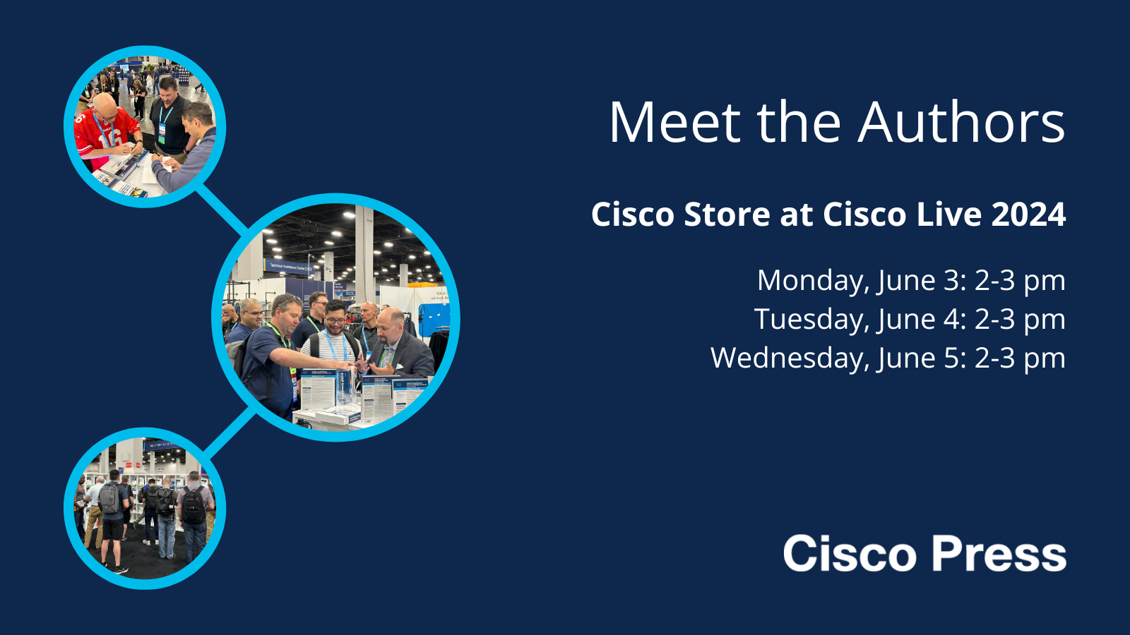 Meet the Authors at Cisco Live 2024