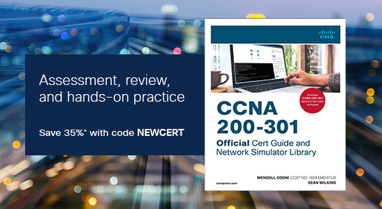 CCIE Enterprise Infrastructure Foundation -- save 40% with discount code FOUNDATION