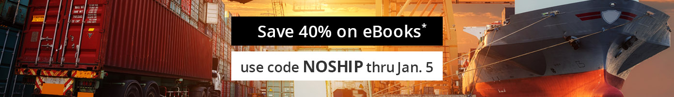 Skip the Shipping -- save 40% on eBooks now through January 5 with discount code NOSHIP