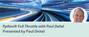 O'Reilly Online Learning Live Online Training: Python Full Throttle with Paul Deitel