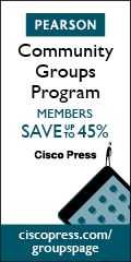 Cisco Press User Group logo: 120x240