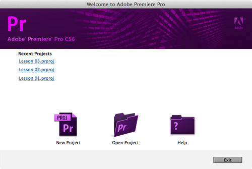 Touring The Adobe Premiere Pro Cs6 Interface Adobe Press