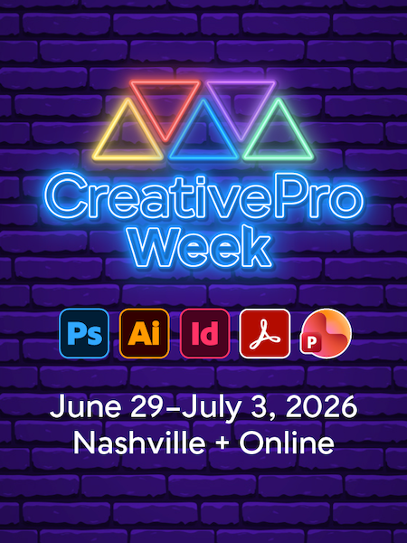 CreativePro Week: June 29-July 3, 2026 -- Nashville & Online