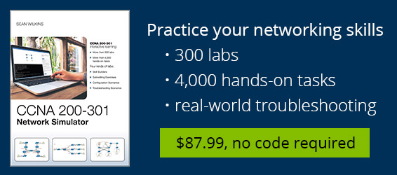 CCNA 200-301 Network Simulator -- $87.99, no coupon required