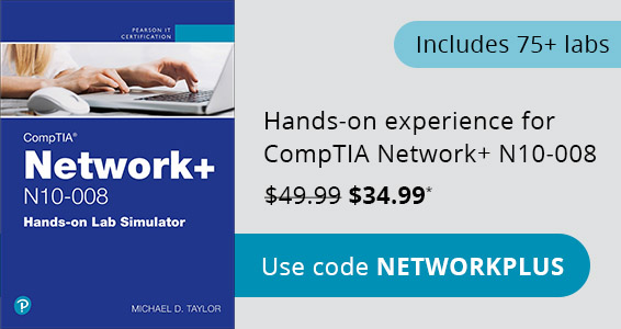 Save 40% on CompTIA A+ Core 1 (220-1101) and Core 2 (220-1102) Exam Cram from Pearson IT Certification when you use discount code APLUS during checkout