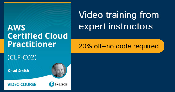 Video training from expert instructors -- save 20%, no code required