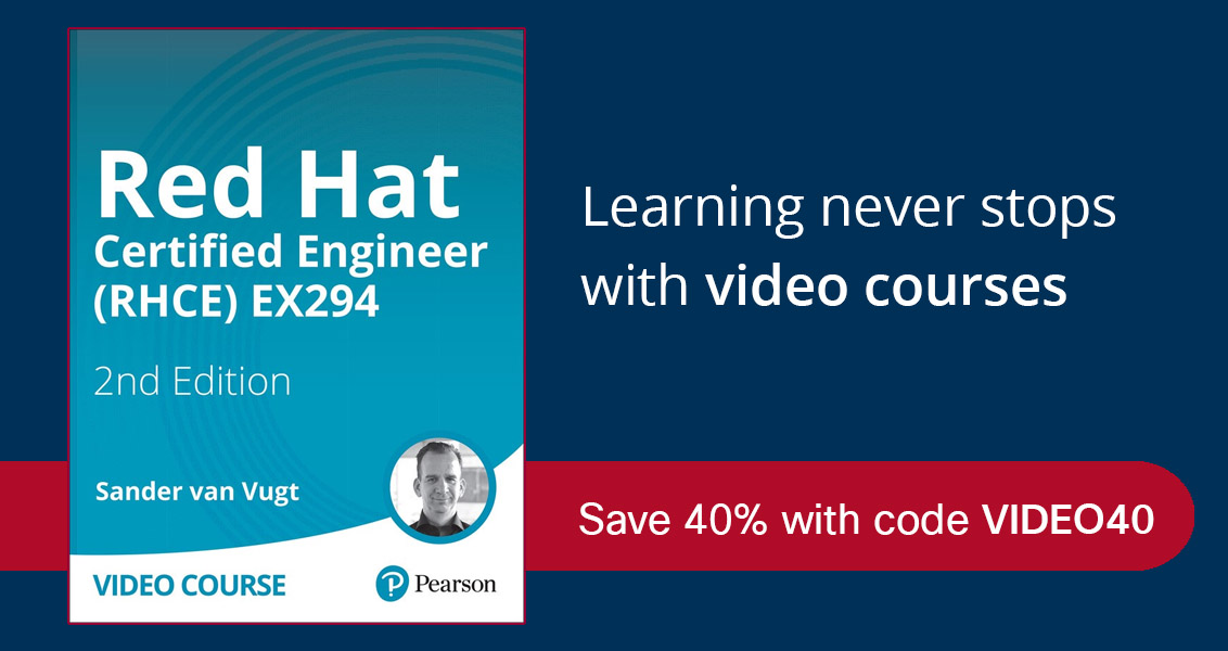 Save 40% on full-course video training with discount code VIDEO40